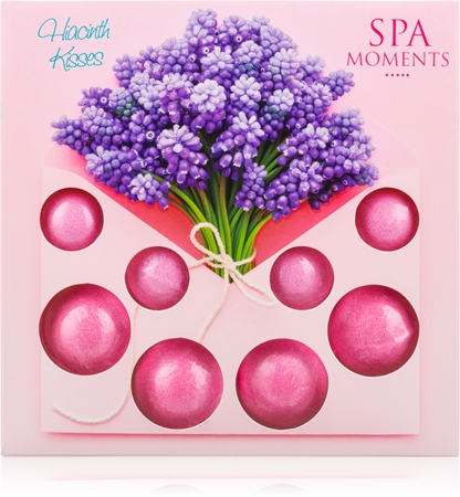 Spa Moments Hiacinth Kisses šumivé koule do koupele