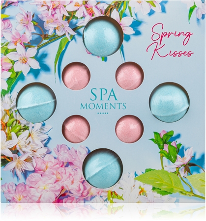 Spa Moments Spring Kisses šumivé koule do koupele