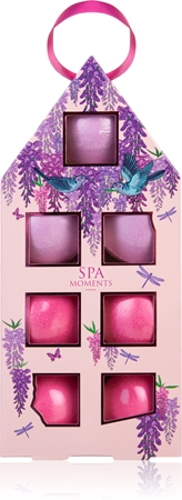 Spa Moments Lilac šumivé koule do koupele