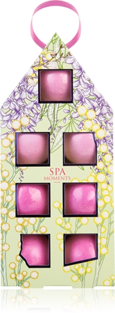 Spa Moments Sweet Pea šumivé koule do koupele