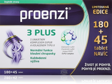 PROENZI 3 Plus tablety pro výživu kloubů a chrupavek