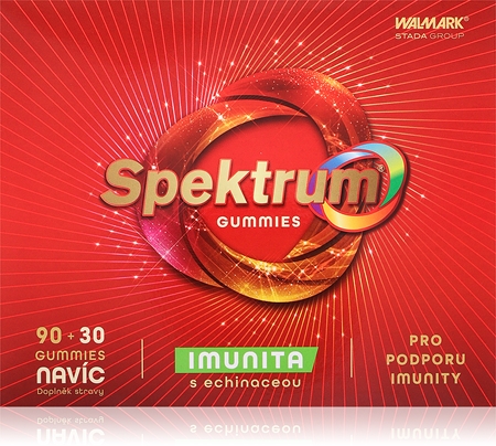 SPEKTRUM Gummies Imunita s echinaceou žuvacie tablety na podporu imunitného systému