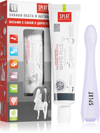 Splat Professional White Plus Zahnpflegeset (für strahlende Zähne)