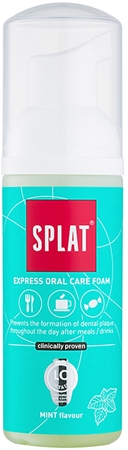 Splat 2 in 1 Mint spumă orală 2 în 1 pentru curățarea dinților și gingiilor, fără ajutorul unei perii și a apei