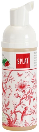Splat 2 in 1 Raspberry szájhab 2 az 1-ben íny- és fogtisztítás fogkefe és víz nélküli