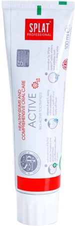 Splat Professional Active bioactive toothpaste for healthy gums and ...