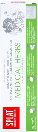 Splat Professional Medical Herbs Bioactive Tandpasta voor Bescherming van Tanden en Tandvlees