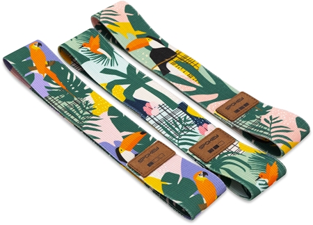 Spokey Home Jungle set di bande elastiche + confezione