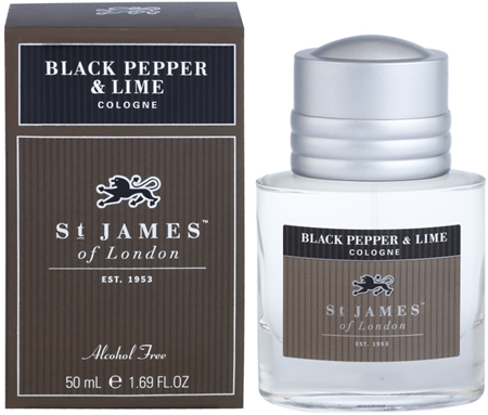 St. James Of London Black Pepper & Persian Lime eau de cologne pour homme 50 ml