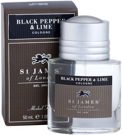 St. James Of London Black Pepper & Persian Lime eau de cologne pour homme 50 ml