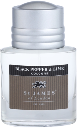 St. James Of London Black Pepper & Persian Lime eau de cologne pour homme 50 ml