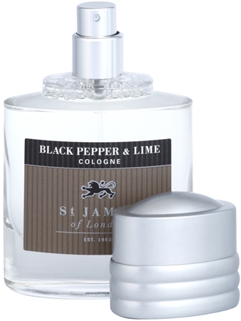 St. James Of London Black Pepper & Persian Lime eau de cologne pour homme 50 ml