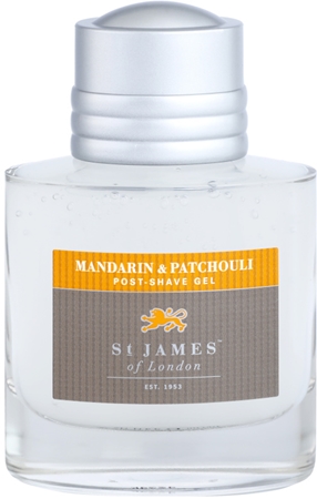St. James Of London Mandarin & Patchouli gel po holení pro muže 100 ml