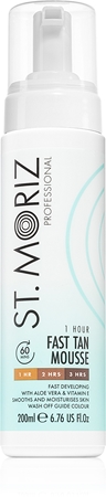 St. Moriz Fast Tan spumă autobronzantă pentru un bronz rapid