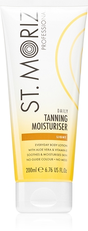 St. Moriz Daily Tanning Moisturiser зволожуючий крем-автозасмага прозорий