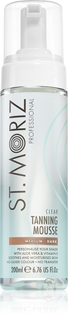 St. Moriz Tanning Mousse Clear Isepruunistav losjoon läbipaistev