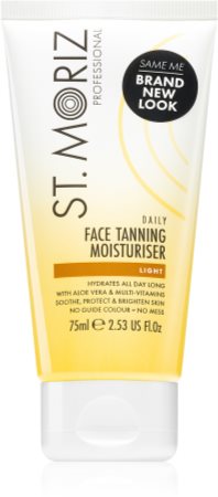St. Moriz Daily Tanning Face Moisturiser hydratační samoopalovací krém na obličej