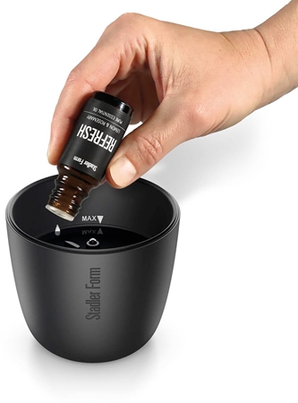 Stadler Form Diffuser Zoe Mobile Ultraschall Aroma Diffuser mit Flammeneffekt