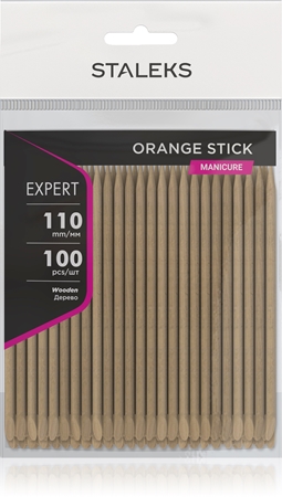Staleks Expert Orange stick palitos de madera para cutículas