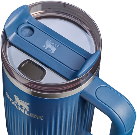 Stanley Quencher H2.O FlowState™ Fluted Tumbler stainless steel tumbler with straw medium