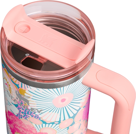 Stanley Quencher H2.O FlowState™ Tumbler nerūsējoša pudele ar salmiņu vidēja izmēra