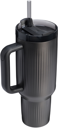 Stanley Quencher H2.O Fluted Tumbler stainless steel tumbler with straw large