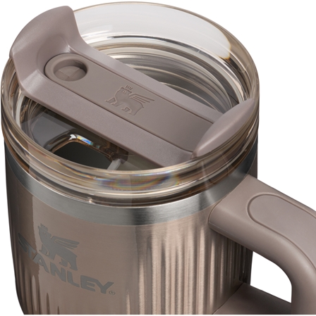 Stanley Quencher H2.O Fluted Tumbler gobelet en acier inoxydable avec paille petit format