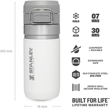 Stanley Quick Flip Go Bottle termosflaska
