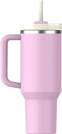 Stanley Quencher H2.O FlowState™ Tumbler nerūdijančiojo plieno puodelis su šiaudeliu