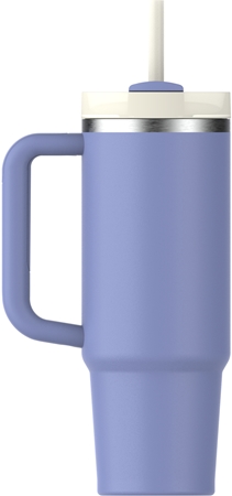 Stanley Quencher H2.O FlowState™ Tumbler pahar din oțel inoxidabil cu pai medium
