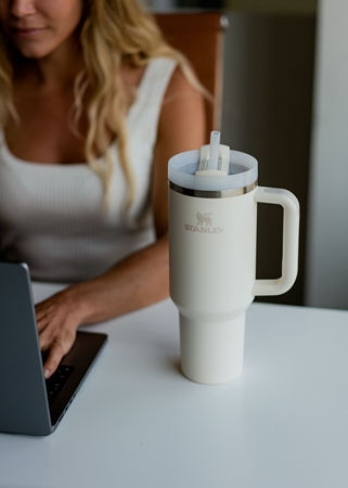 Stanley Quencher H2.O FlowState™ Tumbler stainless steel tumbler with straw large