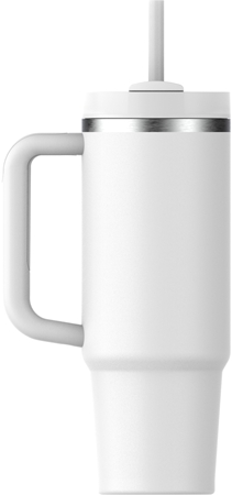 Stanley Quencher H2.O FlowState™ Tumbler rozsdamentes termosz szívószállal közepes