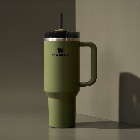 Stanley Quencher H2.O FlowState™ Tumbler Edelstahlbecher mit Trinkhalm groß