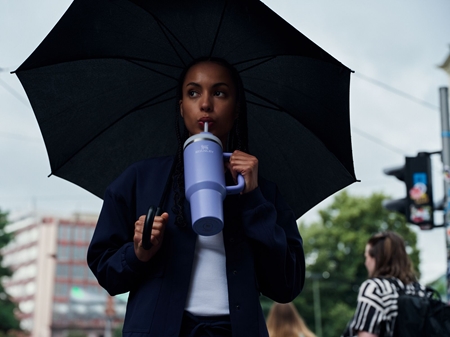 Stanley Quencher H2.O FlowState™ Tumbler nerūdijančiojo plieno puodelis su šiaudeliu didelis