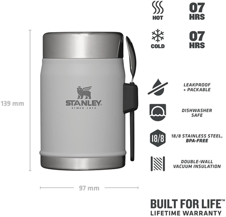 Stanley Classic Legendary Food Jar + Spork cutie pentru alimente cu furculiță