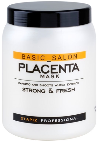 Stapiz Basic Salon Placenta Hydrating Mask For Brittle And Stressed Hair
