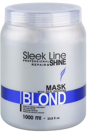 Stapiz Sleek Line Blond maseczka do blond i siwych włosów