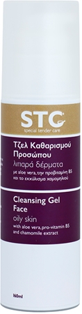 STC Face gel limpiador para pieles grasas