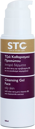 STC Face gel limpiador para pieles grasas