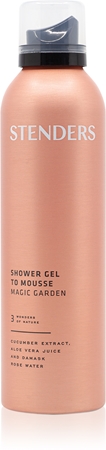 STENDERS Gel to Mousse Magic Garden Duschskum Med gel-textur