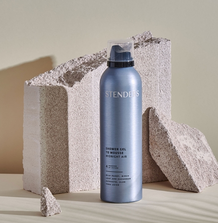 STENDERS Gel to Mousse Midnight Air spumă pentru duș cu textura de gel