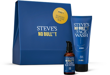 Steve's No Bull***t Beard Routine zestaw upominkowy (do zarostu)