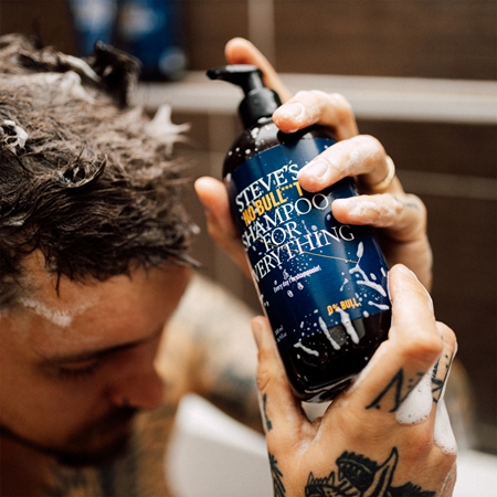 Steve's No Bull***t Shampoo For Everything šampon na vlasy a vousy