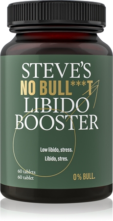 Steve's No Bull***t Libido Booster tablety pro podporu správné hormonální činnosti