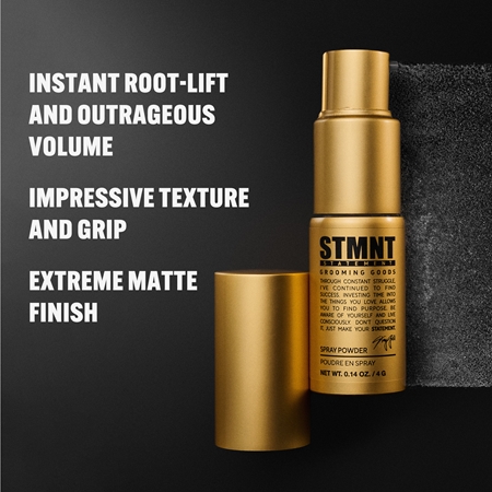 STMNT Staygold Spray Powder spray poudre définition et forme