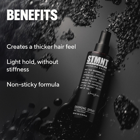 STMNT Nomad Barber Grooming Spray spray multifuncional pré-styling