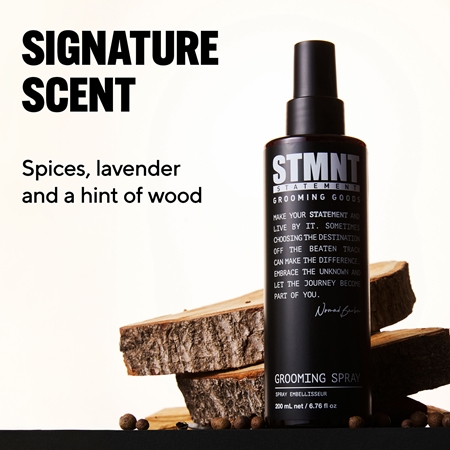 STMNT Nomad Barber Grooming Spray spray multifuncional pré-styling
