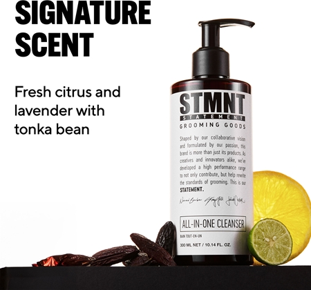 STMNT Care All-In-One Cleanser Shampoo for hair, beard and body