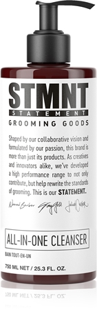 STMNT Care All-In-One Cleanser shampoing pour cheveux, barbe et corps