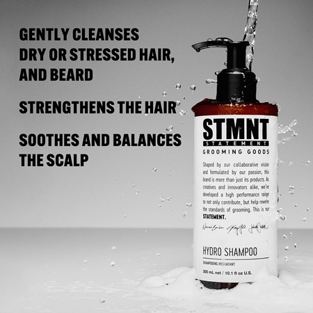 STMNT Care Hydro Shampoo ενυδατικό σαμπουάν για απαλό καθαρισμό